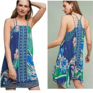 Anthropologie Maeve Laurel Silk Dress